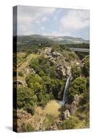 Sa'Ar Waterfall at the Hermon Nature Reserve, Golan Heights, Israel, Middle East-Yadid Levy-Stretched Canvas