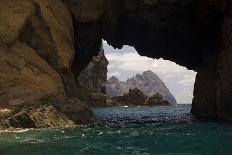 Furadinho Cave with View of Bugio Island, Deserta Grande, Desertas Islands, Madeira, Portugal-Sá-Photographic Print