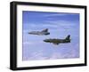 Saab J 32 Lansen And Saab 35 Draken Fighters of the Swedish Air Force Historic Flight-Stocktrek Images-Framed Photographic Print