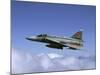 Saab JA 37 Viggen Fighter of the Swedish Air Force-Stocktrek Images-Mounted Photographic Print