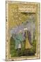 Saadi in a Rose Garden, 1645-Govardhan-Mounted Giclee Print