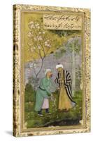 Saadi in a Rose Garden, 1645-Govardhan-Stretched Canvas