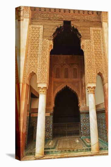 Saadian Tombs, Medina, Marrakesh, Morocco, North Africa, Africa-Jochen Schlenker-Stretched Canvas