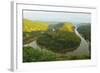 Saar River Loop at Mettlach, Rhineland-Palatinate, Germany, Europe-Jochen Schlenker-Framed Photographic Print