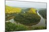 Saar River Loop at Mettlach, Rhineland-Palatinate, Germany, Europe-Jochen Schlenker-Mounted Photographic Print