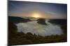 Saar River Loop, Fog, Sunrise, Orscholz, View from Cloef, Saarland, Germany-Ronald Wittek-Mounted Photographic Print