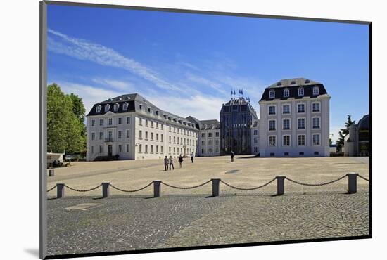 Saarbrucken Castle in Saarbrucken, Saarland, Germany, Europe-Hans-Peter Merten-Mounted Photographic Print