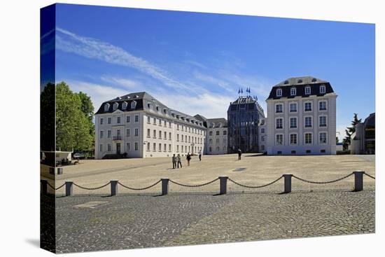 Saarbrucken Castle in Saarbrucken, Saarland, Germany, Europe-Hans-Peter Merten-Stretched Canvas