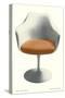 Saarinen Tulip Arm Chair-null-Stretched Canvas