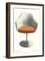 Saarinen Tulip Arm Chair-null-Framed Art Print