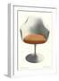 Saarinen Tulip Arm Chair-null-Framed Art Print