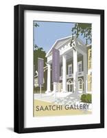 Saatchi Gallery - Dave Thompson Contemporary Travel Print-Dave Thompson-Framed Art Print