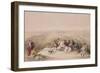 Sabaste, Ancient Samaria, April 17th 1839, Plate 44 from Volume I of "The Holy Land"-David Roberts-Framed Giclee Print