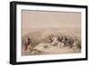 Sabaste, Ancient Samaria, April 17th 1839, Plate 44 from Volume I of "The Holy Land"-David Roberts-Framed Giclee Print