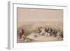 Sabaste, Ancient Samaria, April 17th 1839, Plate 44 from Volume I of "The Holy Land"-David Roberts-Framed Giclee Print