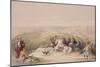 Sabaste, Ancient Samaria, April 17th 1839, Plate 44 from Volume I of "The Holy Land"-David Roberts-Mounted Giclee Print