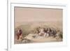 Sabaste, Ancient Samaria, April 17th 1839, Plate 44 from Volume I of "The Holy Land"-David Roberts-Framed Giclee Print