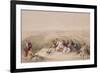 Sabaste, Ancient Samaria, April 17th 1839, Plate 44 from Volume I of "The Holy Land"-David Roberts-Framed Giclee Print