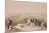 Sabaste, Ancient Samaria, April 17th 1839, Plate 44 from Volume I of "The Holy Land"-David Roberts-Mounted Giclee Print