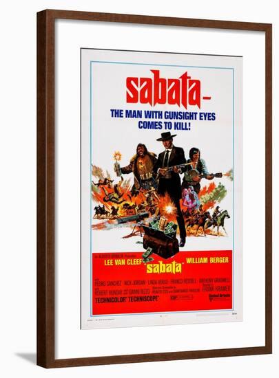 Sabata, (Aka Ehi Amico... C'E Sabata, Hai Chiuso!), 1969-null-Framed Art Print