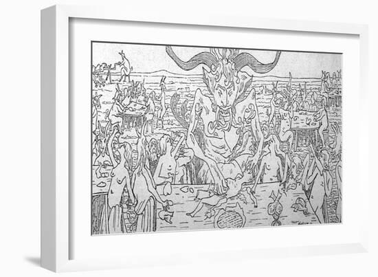 Sabbat Banquet-Henry De Malvost-Framed Art Print