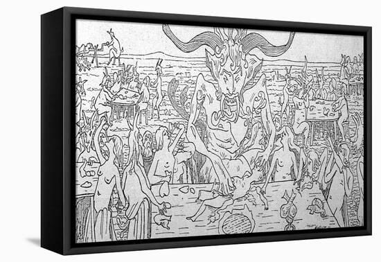 Sabbat Banquet-Henry De Malvost-Framed Stretched Canvas