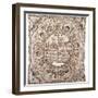 Sabbath Cloth, Eretz Israel, 19th Century-null-Framed Giclee Print