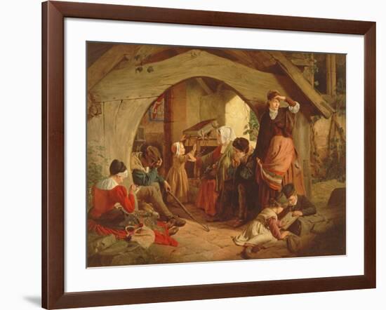 Sabbath Evening-James Drummond-Framed Giclee Print