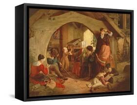 Sabbath Evening-James Drummond-Framed Stretched Canvas