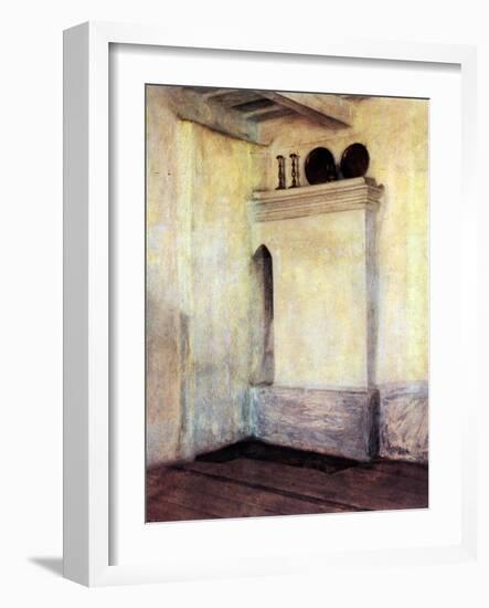 Sabbath Room-Isidor Kaufmann-Framed Art Print