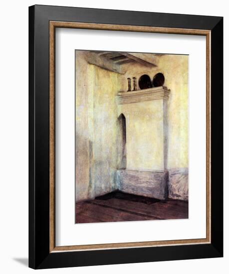 Sabbath Room-Isidor Kaufmann-Framed Art Print