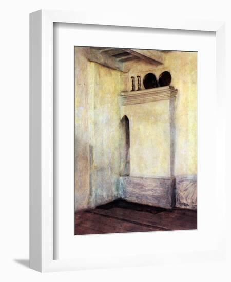 Sabbath Room-Isidor Kaufmann-Framed Art Print