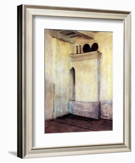 Sabbath Room-Isidor Kaufmann-Framed Art Print