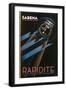 Sabena Advertisement-null-Framed Giclee Print