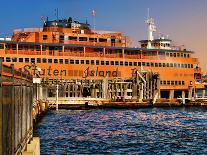 Staten Island Ferry, Manhattan, New York City-Sabine Jacobs-Photographic Print