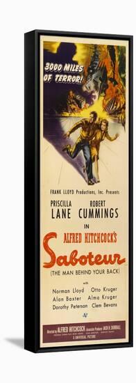 Saboteur, 1942-null-Framed Stretched Canvas