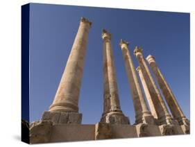 Sabratha Roman Site, UNESCO World Heritage Site, Tripolitania, Libya, North Africa, Africa-Pitamitz Sergio-Stretched Canvas