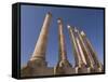 Sabratha Roman Site, UNESCO World Heritage Site, Tripolitania, Libya, North Africa, Africa-Pitamitz Sergio-Framed Stretched Canvas