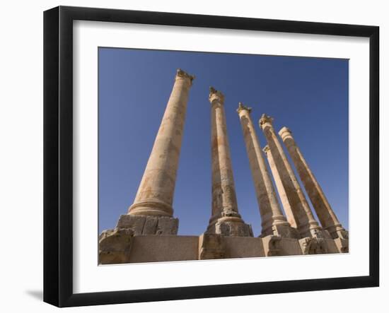 Sabratha Roman Site, UNESCO World Heritage Site, Tripolitania, Libya, North Africa, Africa-Pitamitz Sergio-Framed Photographic Print