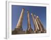 Sabratha Roman Site, UNESCO World Heritage Site, Tripolitania, Libya, North Africa, Africa-Pitamitz Sergio-Framed Photographic Print