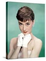 Sabrina 1954 Directed by Billy Wilder Audrey Hepburn-null-Stretched Canvas