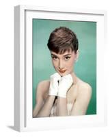 Sabrina 1954 Directed by Billy Wilder Audrey Hepburn-null-Framed Photo