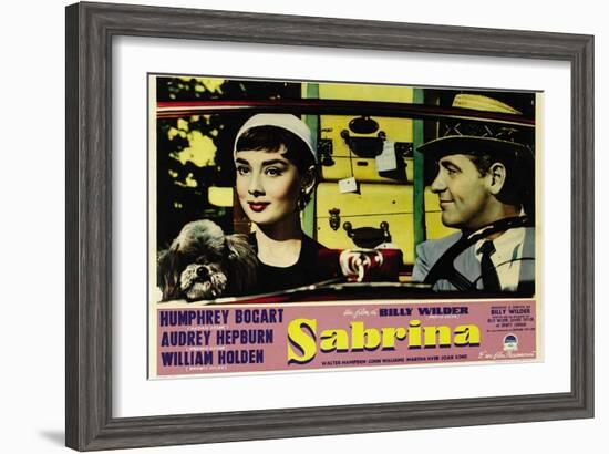 Sabrina, 1954-null-Framed Art Print