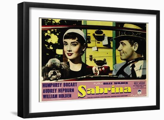 Sabrina, 1954-null-Framed Art Print