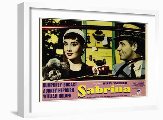 Sabrina, 1954-null-Framed Art Print