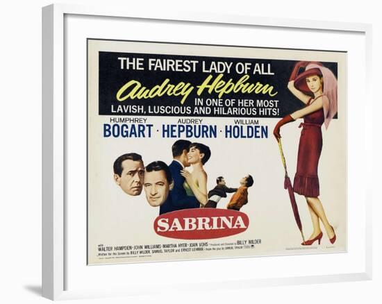 Sabrina, 1954-null-Framed Art Print