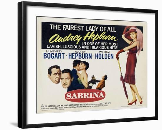 Sabrina, 1954-null-Framed Art Print