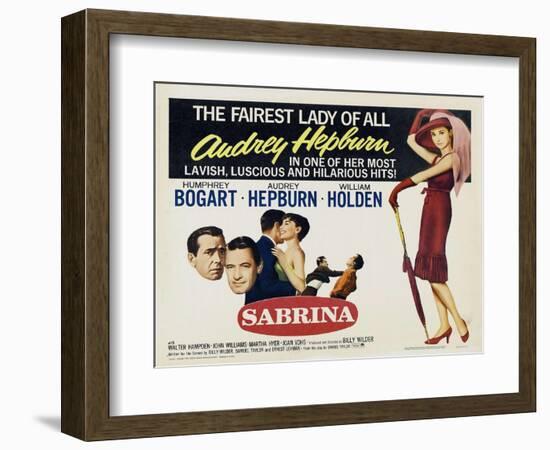 Sabrina, 1954-null-Framed Art Print