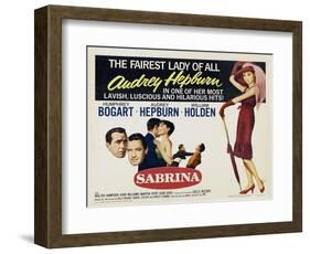 Sabrina, 1954-null-Framed Art Print