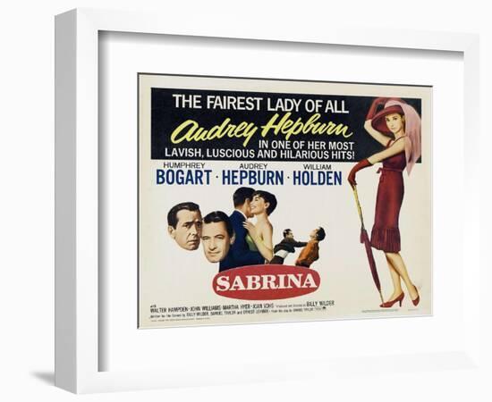 Sabrina, 1954-null-Framed Art Print